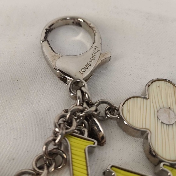 Louis Vuitton M99256 Pink Yellow White Bag Charm - Picture 5 of 5